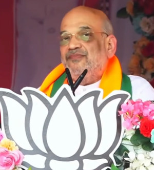 Amit Shah’s Darjeeling meet cancelled as chopper fails to reach due to of bad weather