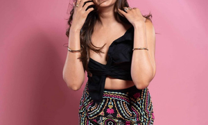 Sargun Mehta is a vision to behold in mini skirt; asks fans to ‘focus on me’