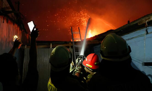 7 killed in fire in Indonesia’s Jakarta