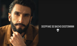 Ranveer Singh, the latest Bollywood victim, advises fans: ‘deepfake se bacho doston’