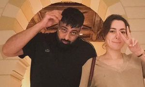 Rapper Badshah parties with Pakistani actress Hania Aamir in Dubai -24