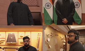 Badshah visits Parliament, hails celebration of India’s cultural heritage