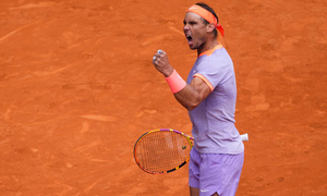 Nadal battles into fourth round in Madrid; faces Lehecka next