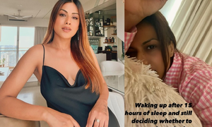 Nia Sharma’s unique woes: Can’t decide whether to leave bed after 15 hours of sleep!