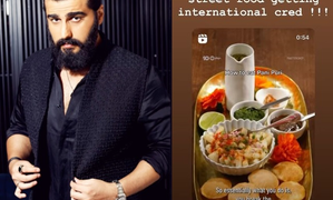Arjun Kapoor says he is happy to see Indian food getting credit across the world