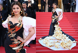Aishwarya’s Falguni & Shane Peacock-designed Cannes outfit doesn’t impress netizens