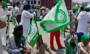 Ahead of PM Modi’s rally in Patiala, farmers head to venue