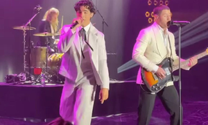 Priyanka’s husband-pop star Nick Jonas brings the house down at Cannes AIDS gala