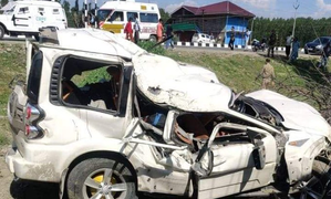 4 tourists from Punjab killed in J&K road accident