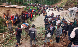 Australia, NZ pledge millions to Papua New Guinea after deadly landslide