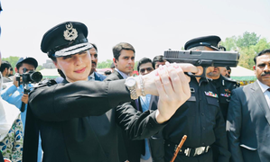 Pakistan Punjab’s CM Maryam Nawaz dons police uniform again