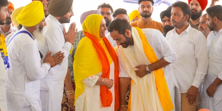 Just as you supported my son Bhagwant Maan, so support Meet Hayer Harpal Kaur
