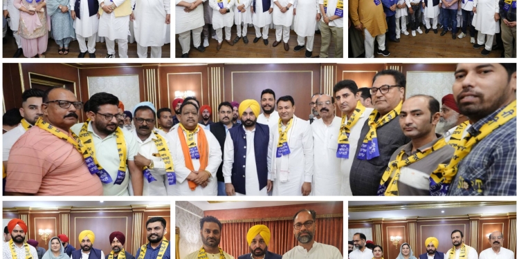 Aam Aadmi Party gave a big blow to BJP, Congress and Shiromani Akali Dal (B) in Punjab! Many big leaders joined AAP