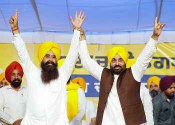Bhagwant Mann tore into Badals and Captain in Bathinda, appealed to people to vote for a sincere leader Gurmeet Khuddian