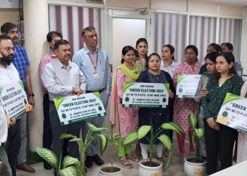 Green Election-2024 initiative launched in Banks in Mohali