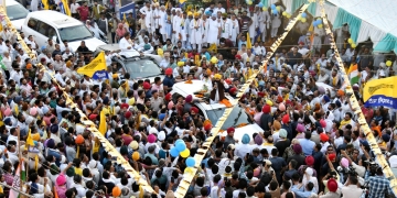 CM Bhagwant Mann campaigned for Kurukshetra’s AAP candidate Sushil Gupta, said – This election is a fight to save democracy and the Constitution