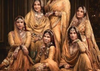 Broad necklines, fuller sleeves, choli-cut anarkalis: Designers decode ‘Heeramandi’ style