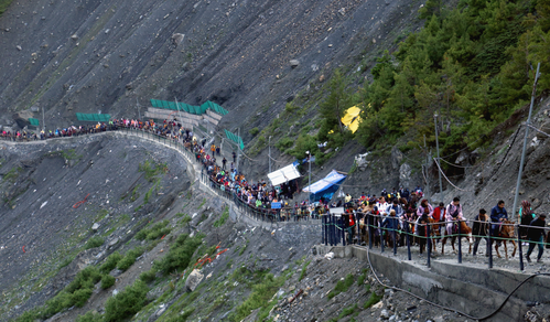 Second batch of 4,029 pilgrims leave Jammu as Amarnath Yatra beginning today