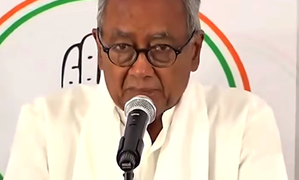 Counting stalled at polling centre in MP’s Rajgarh as EVMs’ seal not matching: Digvijaya Singh