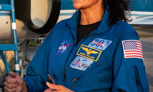 Sunita Williams dances her way to international space station
