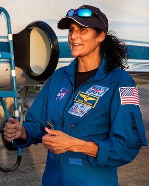 Sunita Williams dances her way to international space station