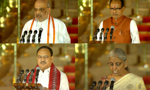 Beginning of Modi 3.0: New NDA govt takes shape, PM Modi along with Cabinet takes oath