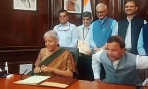Nirmala Sitharaman takes charge as Finance Minister