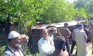 Two dead, 18 injured in J&K bus accident