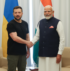 Batting for peace through dialogue and diplomacy, PM Modi holds ‘productive meeting’ with Zelensky