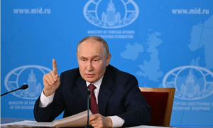 Putin warns S.Korea against arms deliveries to Ukraine