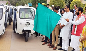 Haryana CM flags off 50 new EVs for garbage collection in Gurugram