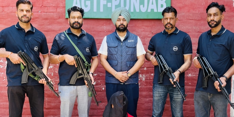 PUNJAB POLICE’S AGTF ARRESTS OPERATIVE OF JAILED GANGSTER DEEPAK TINU; PISTOL RECOVERED