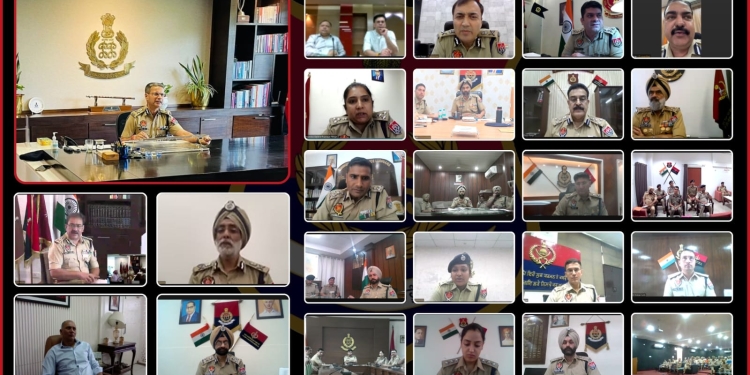 ELIMINATE DRUGS AND GANGSTER CULTURE FROM STATE, DGP PUNJAB DIRECTS FIELD OFFICERS