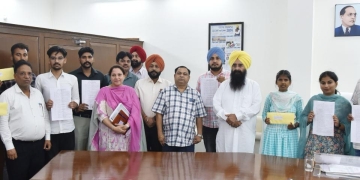 GURMEET SINGH KHUDIAN HANDS OVER JOB LETTERS TO EIGHT YOUTH