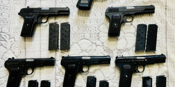 PUNJAB POLICE JOINTLY WITH CENTRAL AGENCIES BUST NARCO-ORGANISED CRIME NEXUS BEING OPERATED BY USA-BASED SARWAN SINGH; THREE HELD WITH 6 PISTOLS, 200GRAMS HEROIN
