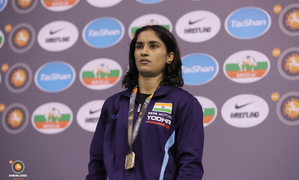 On Road to Paris, wrestler Vinesh Phogat wins gold medal in Grand Prix of Spain