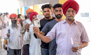 23 pc voter turnout in first four hours in Jalandhar (West) bypoll
