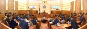 Mongolia’s newly elected legislators take oath