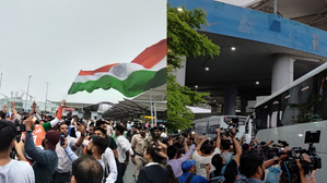 ‘The 11-year wait is over’: Spirited fans give jubilant welcome to T20 champs on arrival