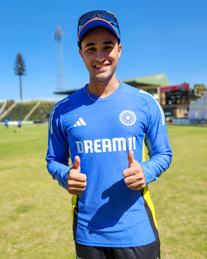 Cricket News: Abhishek’s whirlwind century, Gaikwad’s 77 not out carry India to massive 234/4