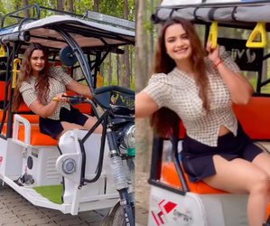 Bhojpuri actress Neelam Giri grooves to ‘Devra H Tempo Balam Fortuner’ sung by Shilpi Raj