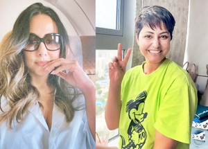 Hina Khan shares transition video, says let’s smile more, ‘ain’t giving up’