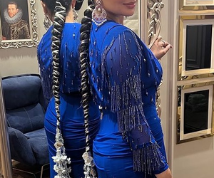 Neeru Bajwa’s gorgeous royal electric blue ensemble turns heads