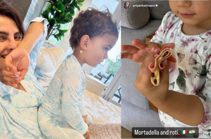 ENTERTAINMENT NEWS: Priyanka Chopra’s daughter Malti Marie invents Indo-Italian cuisine