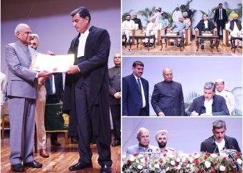Punjab Governor administered oath of office to Justice Sheel Nagu as Chief Justice of Punjab & Haryana High Court