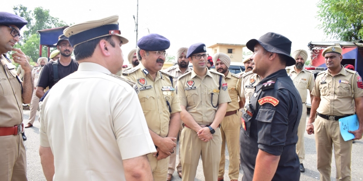 PUNJAB POLICE ENHANCES LEVEL OF SECURITY IN PATHANKOT AND BORDER AREAS IN VIEW OF AMARNATH YATRA AND RECENT INFILTRATION BID
