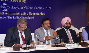 BIG NEWS: ECI reviews preparations for Haryana Assembly elections