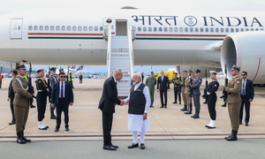INTERNATIONAL NEWS: PM Modi arrives in Poland on historic visit
