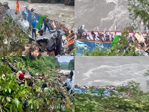 Nepal bus accident: 26 tourists from Maharashtra killed as bus plunges into Nepal river gorge 