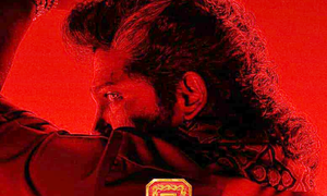 Allu Arjun looks intense in striking red new poster of 'Pushpa 2: The Rule'